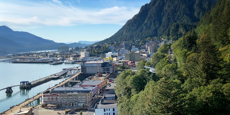 Travel Juneau-City From Tram