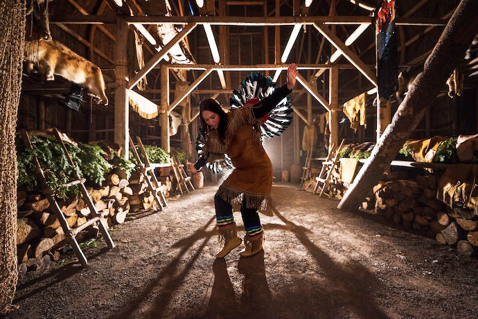Crédit-photo Site traditionnel huron Onhoüa Chetek8e